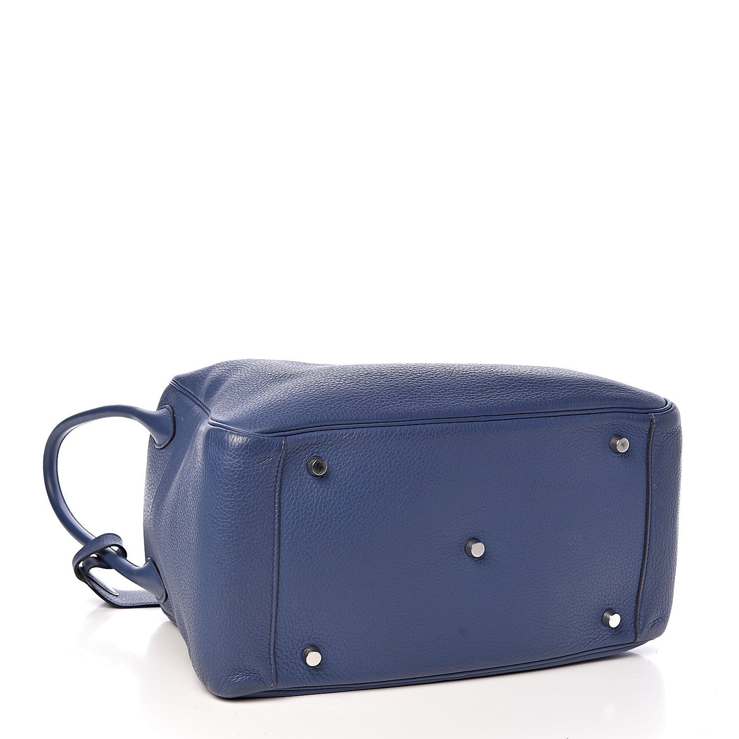 Hermes Taurillon Clemence Lindy 34 Bleu Brighton 4 of 12