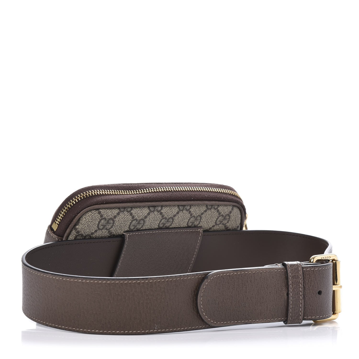 Gucci GG Supreme Monogram Ophidia Belted iPhone Case 75 30 Dark Brown 3 of 13