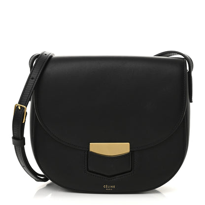 Celine Palmelato Calfskin Small Trotteur Black 1 of 11