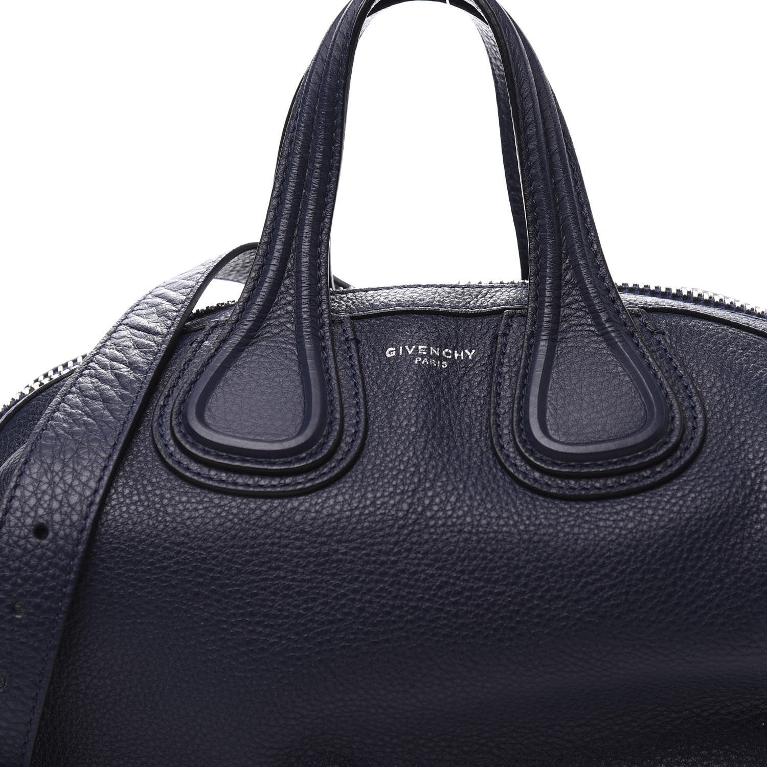 Givenchy Pebbled Calfskin Small Nightingale Night Blue 10 of 10