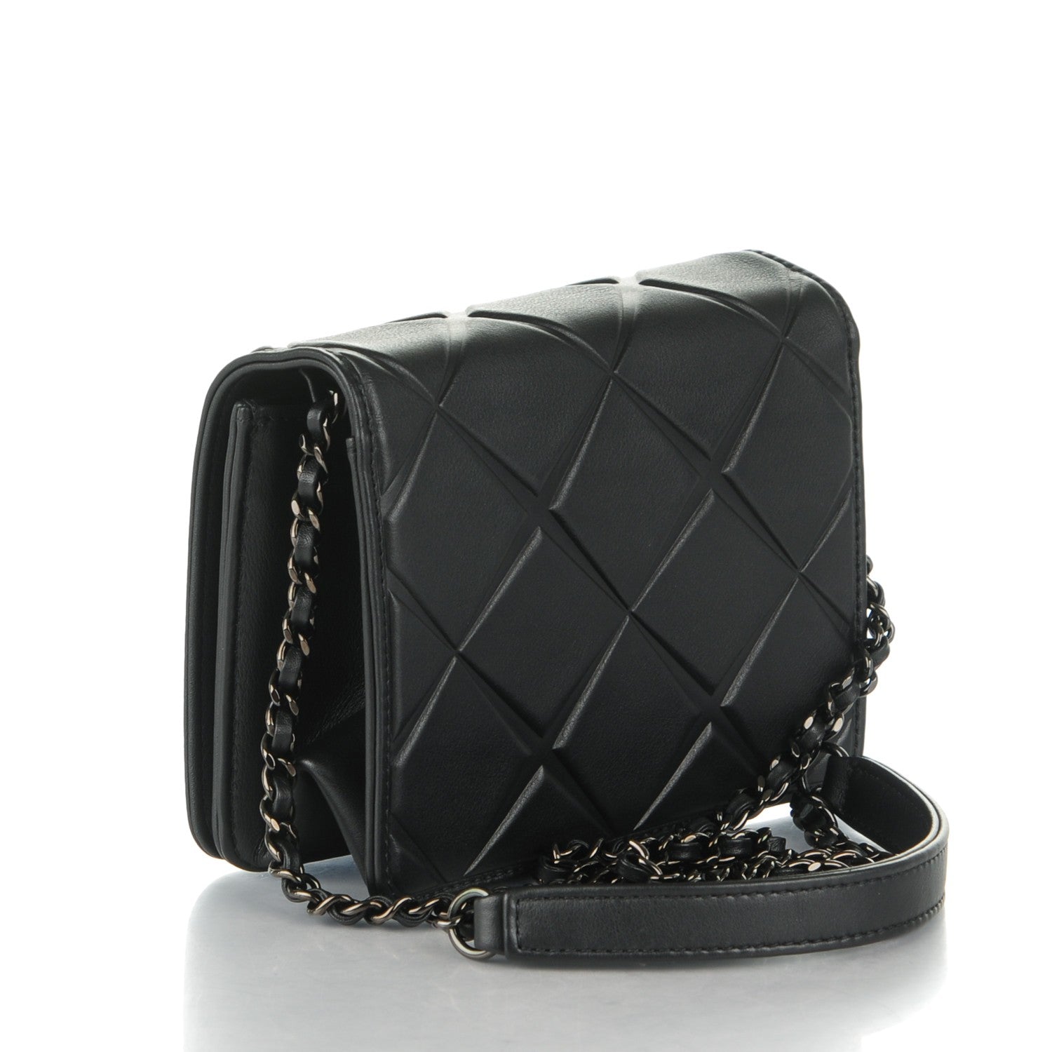 Chanel Calfskin Mini Propeller Flap Black 3 of 8