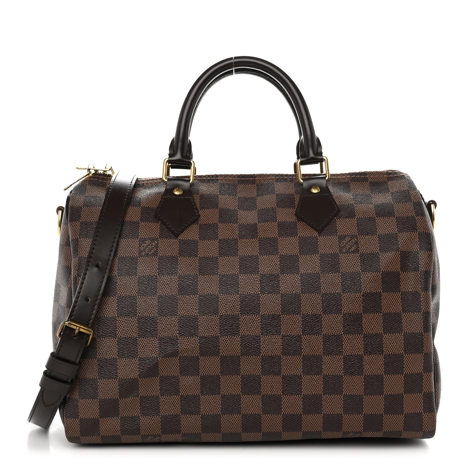 Louis Vuitton Damier Ebene Speedy Bandouliere 30 1 of 10