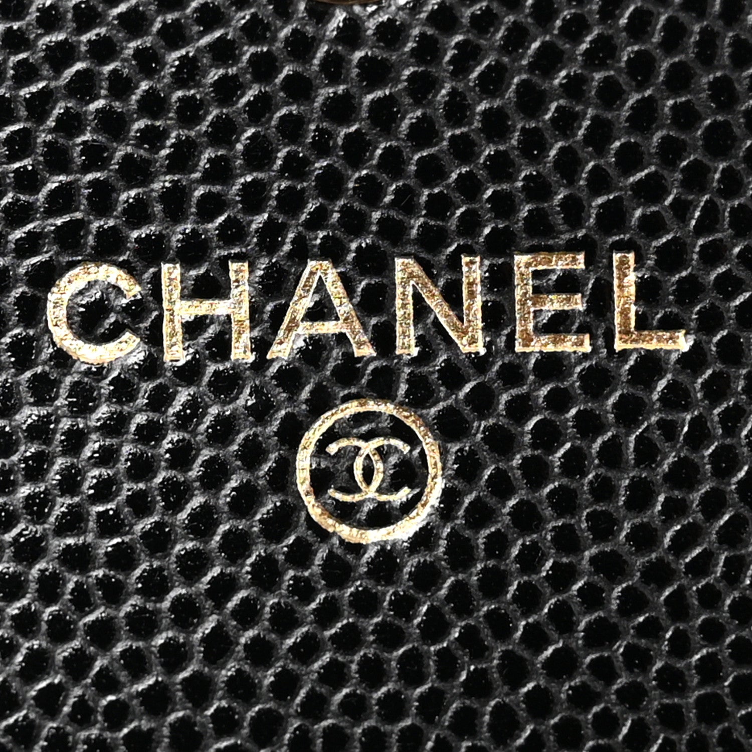 Chanel Caviar Quilted Crystal CC Large Gusset Flap Wallet Black 6 of 9
