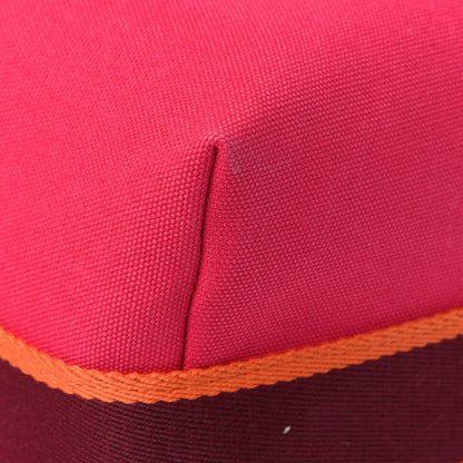 Hermes Canvas Small Bride-A-Brac Pouch Hibiscus 9 of 13