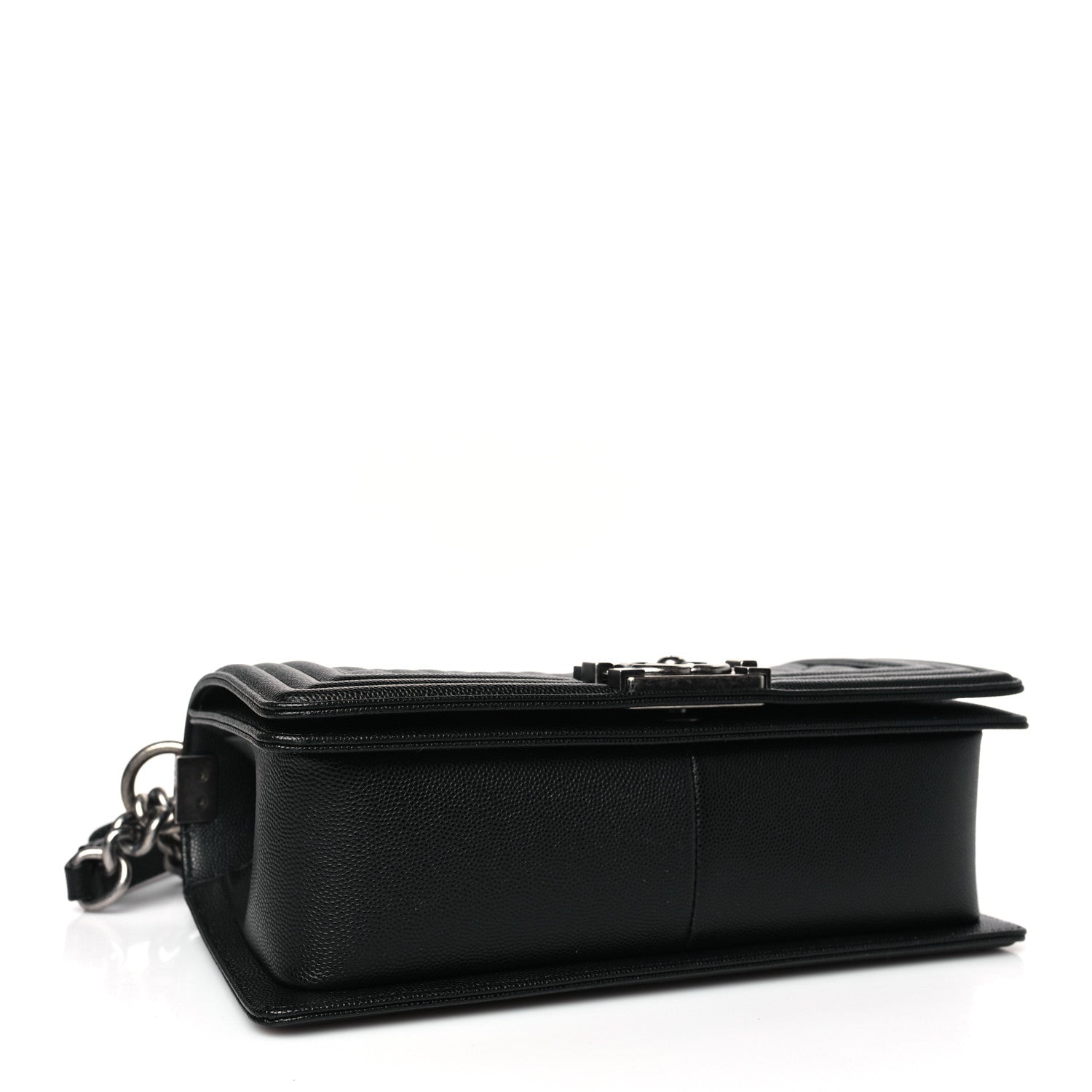 Chanel Caviar Quilted Medium Boy Flap Black 4 of 9