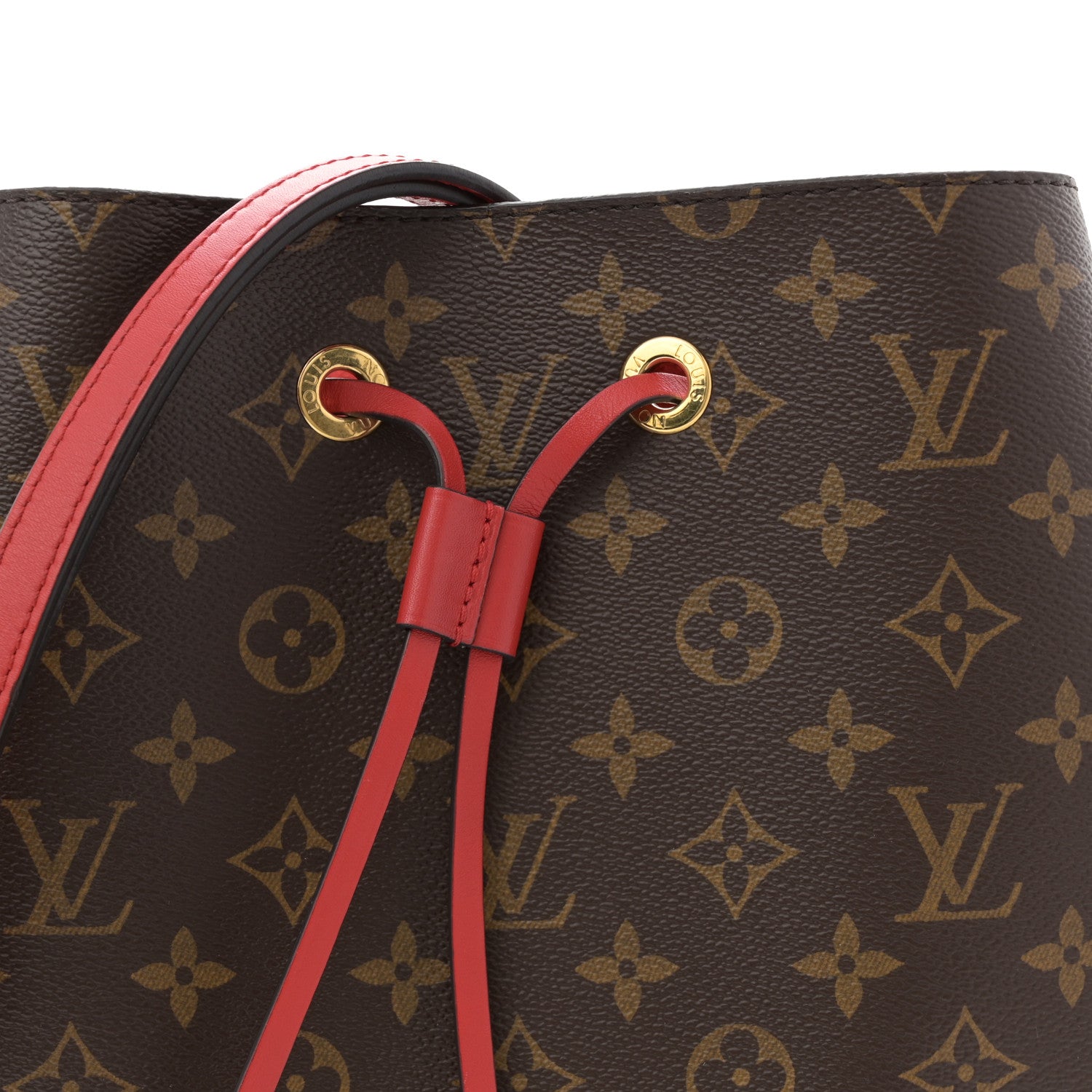 Louis Vuitton Monogram Neonoe MM Coquelicot 7 of 10