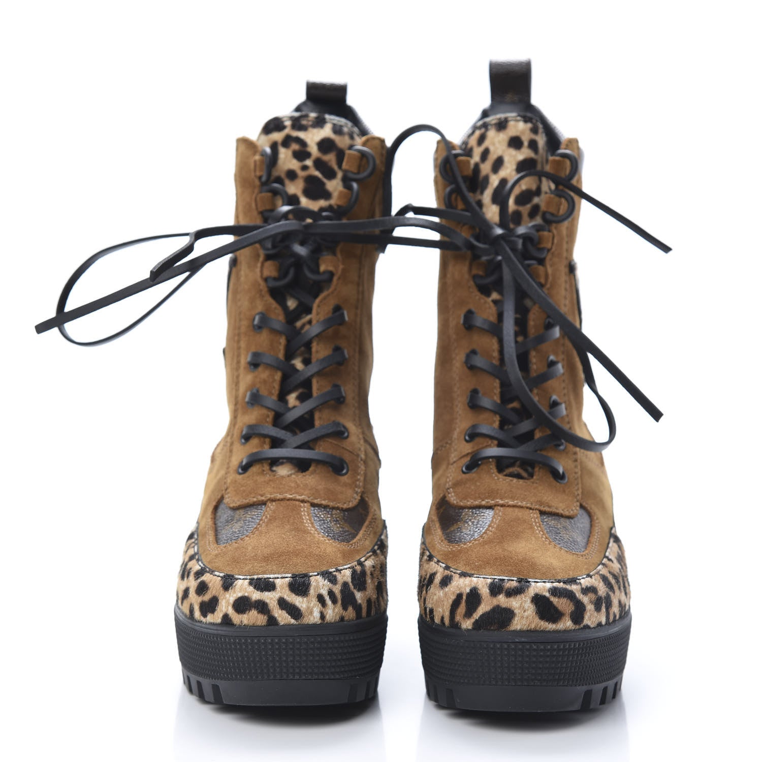 Louis Vuitton Suede Calfskin Monogram Laureate Platform Desert Boots 38 Cognac 2 of 7