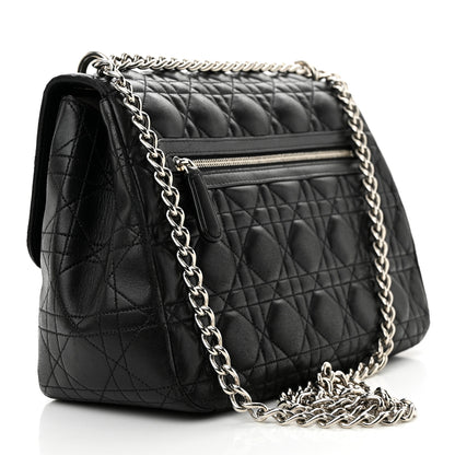Christian Dior CHRISTIAN DIOR Lambskin Cannage Small Miss Dior Flap Black 3 of 10