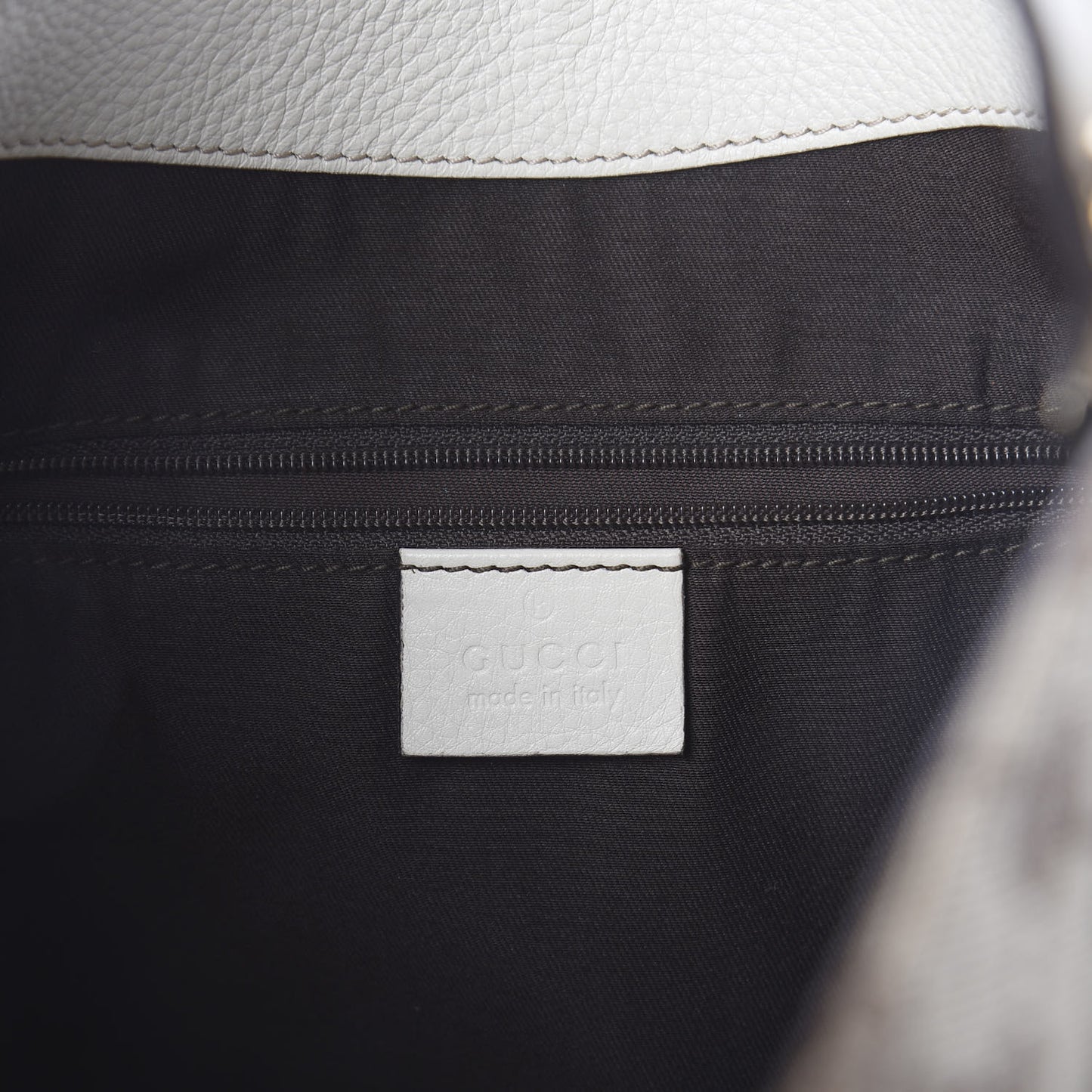 Monogram Large New Ladies Web Hobo Off White