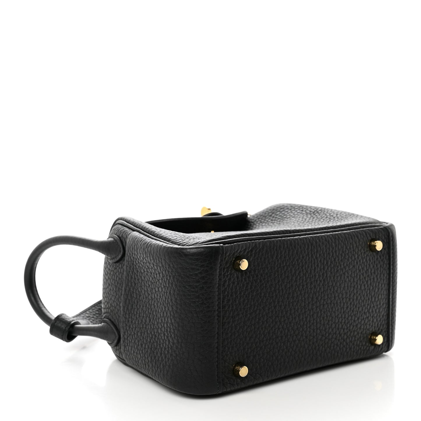 Taurillon Clemence Mini Lindy 20 Black