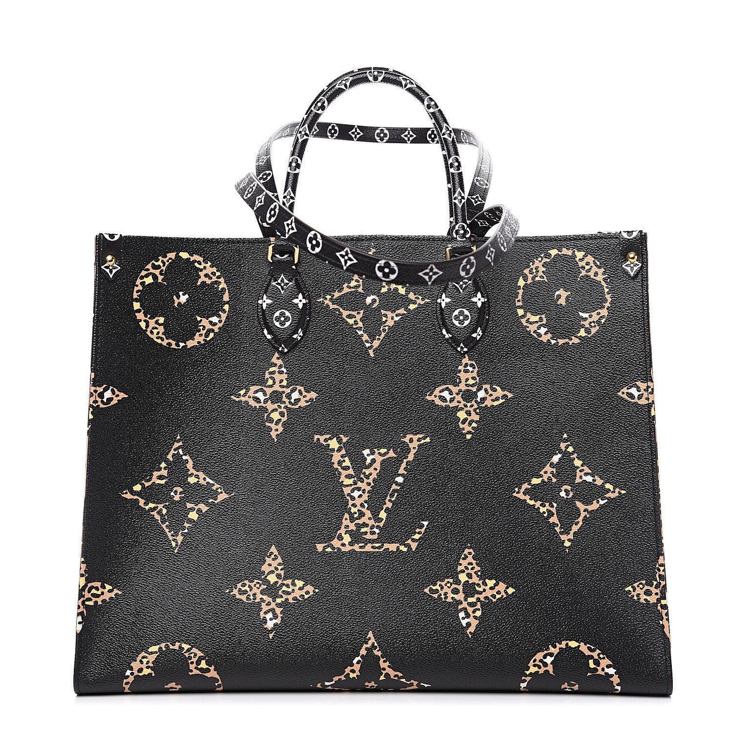 Louis Vuitton Monogram Giant Jungle Onthego GM Black 1 of 9