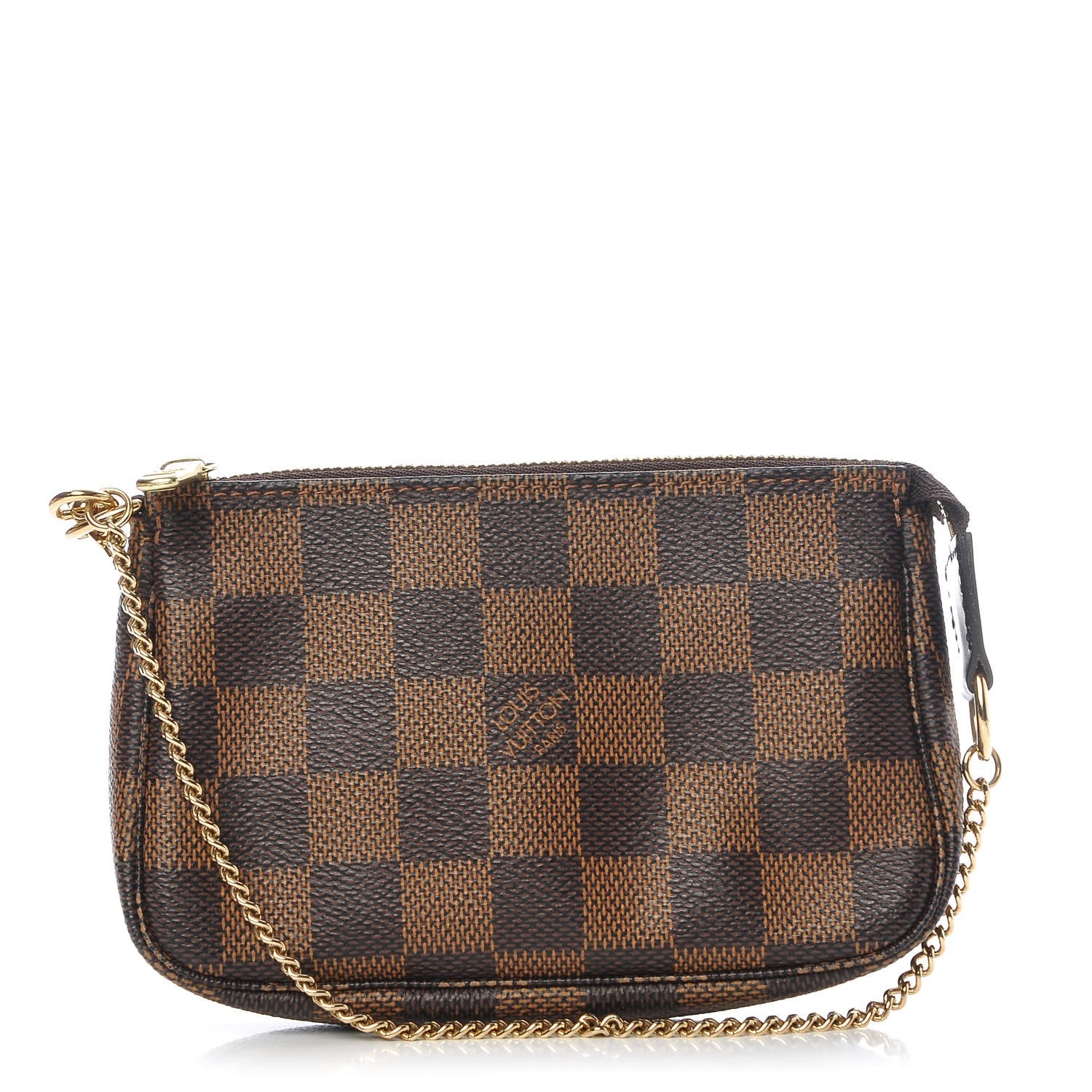 Louis Vuitton Damier Ebene Mini Pochette Accessories 1 of 8