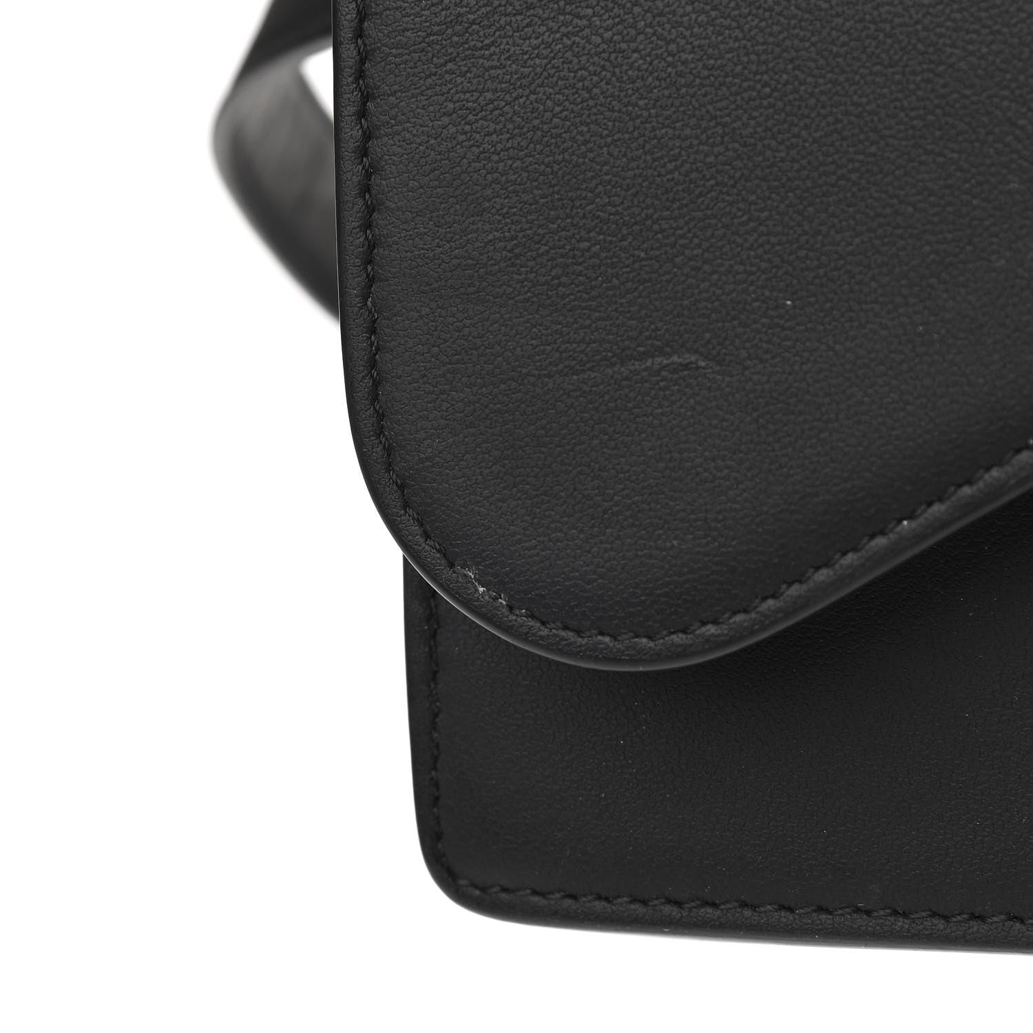 Christian Dior Ultra Matte Calfskin Saddle Belt Bag Black 13 of 13