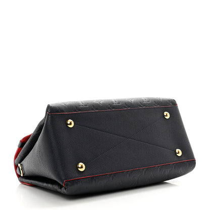 Louis Vuitton Empreinte Georges MM Marine Rouge 4 of 10