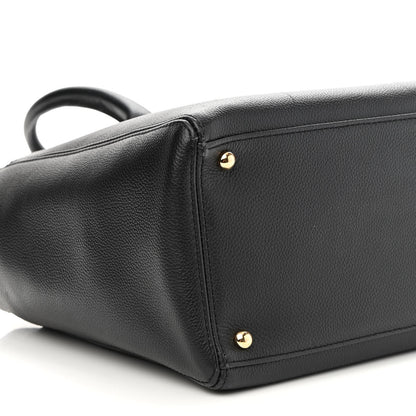 Chanel Caviar Cerf Executive Shopper Tote Black 9 of 10