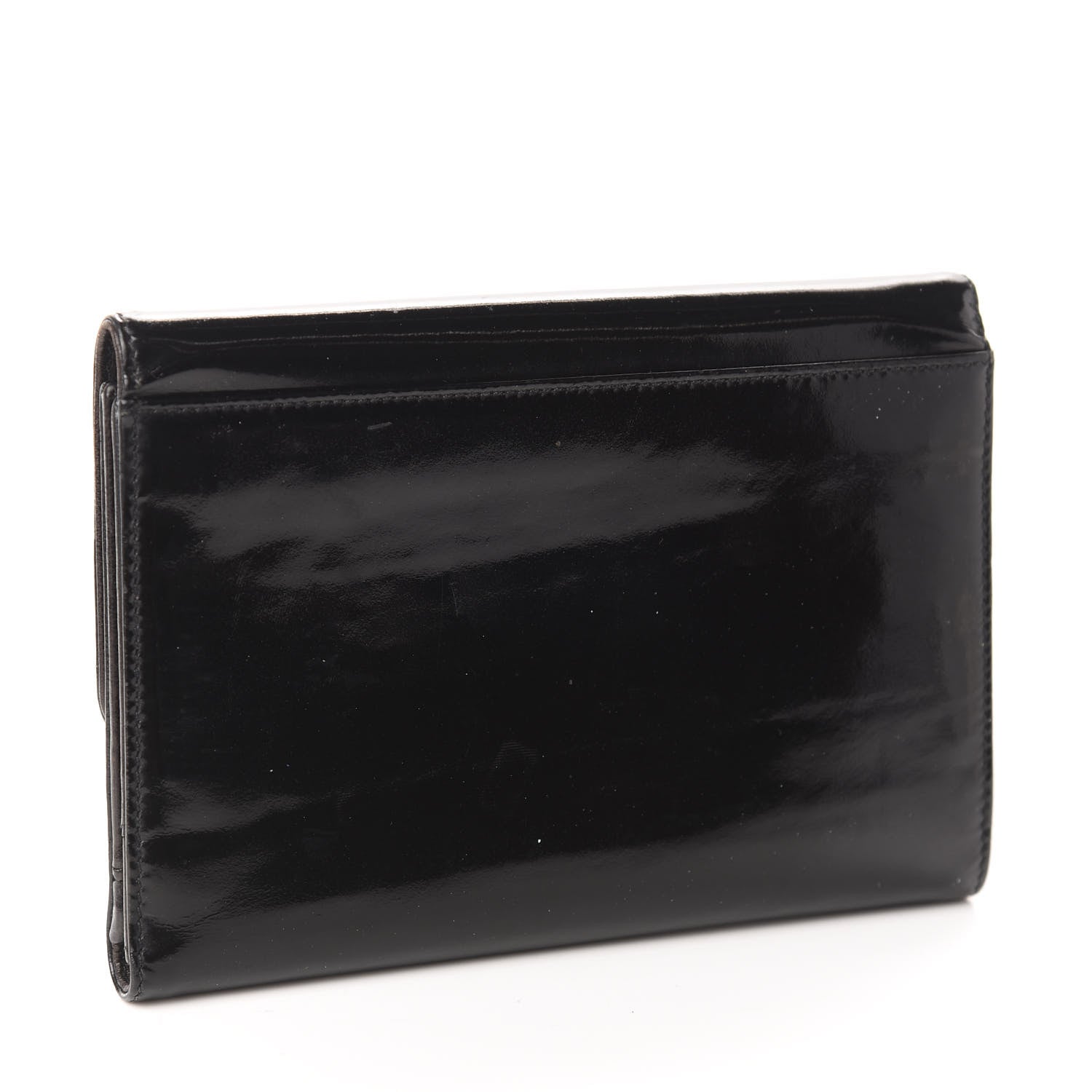 Chanel Patent Timeless CC Wallet Black 3 of 8
