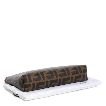 Fendi Zucca Spalmati Pochette Tobacco Viola 5 of 10