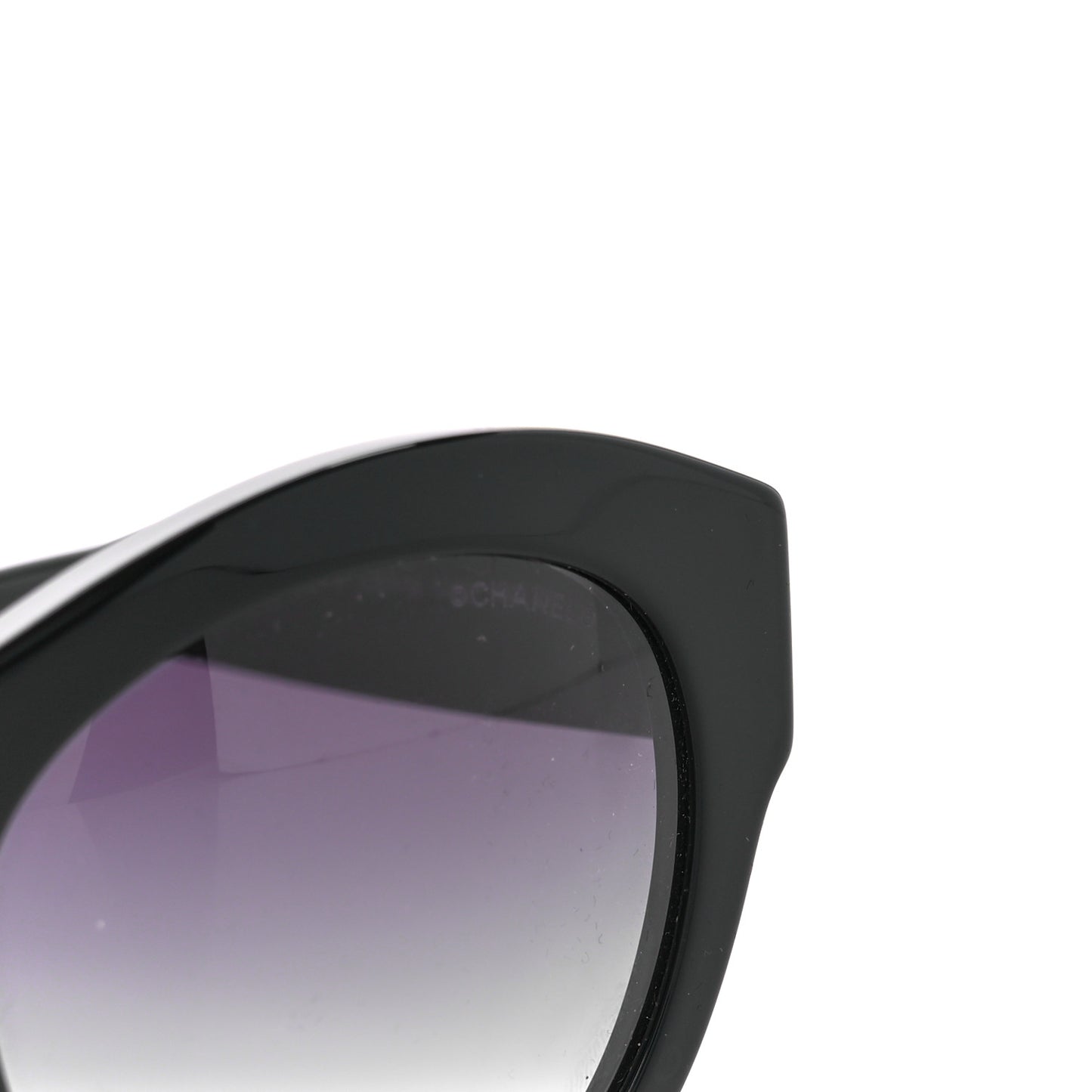 Acetate Butterfly Sunglasses 5371 Black