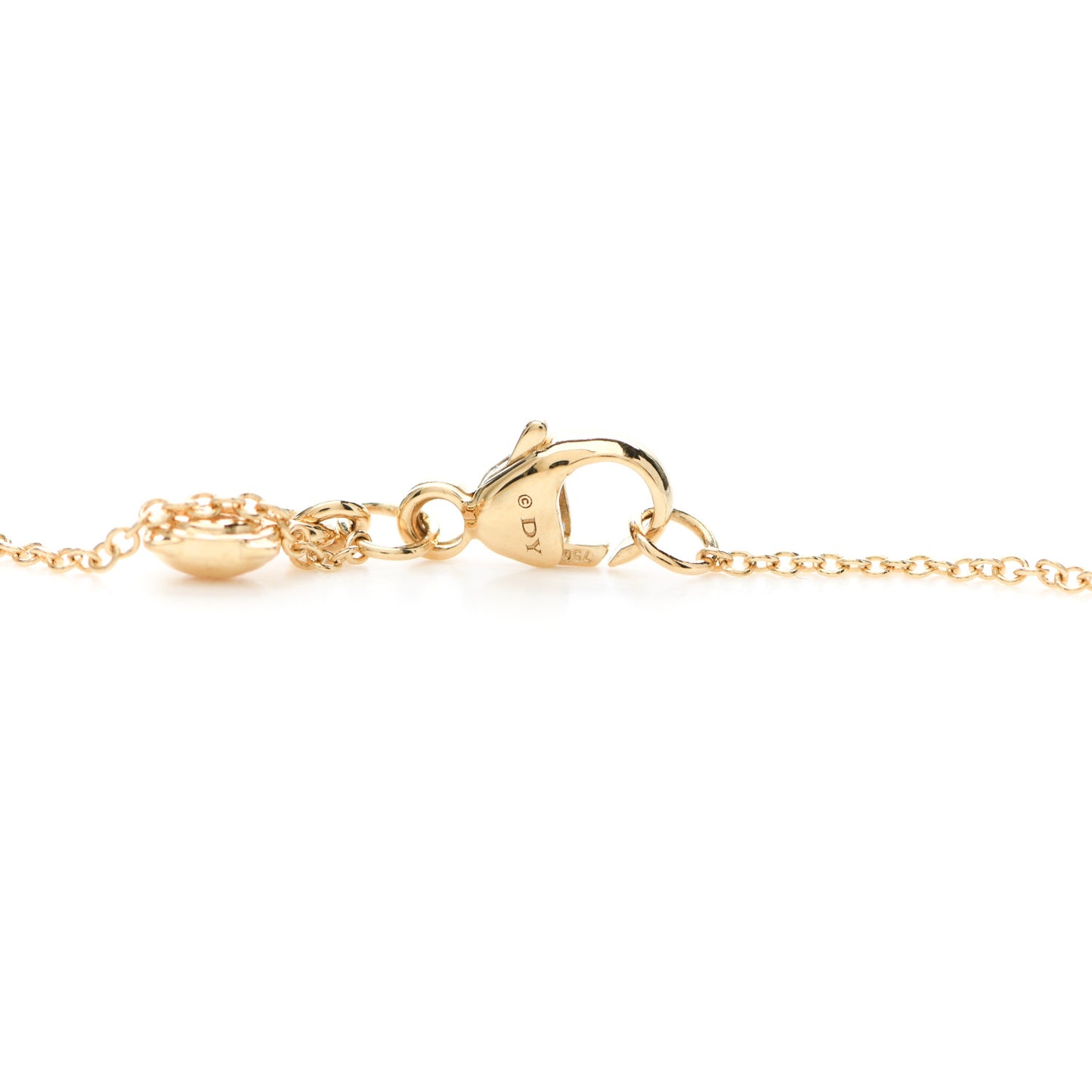 18K Yellow Gold Diamond Petite Starburst Pendant Necklace