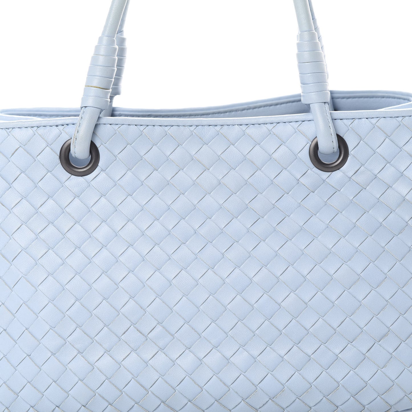 Nappa Intrecciato Tote Ciel