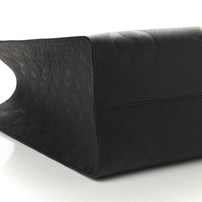 Louis Vuitton Empreinte Monogram Giant Onthego GM Black 6 of 9