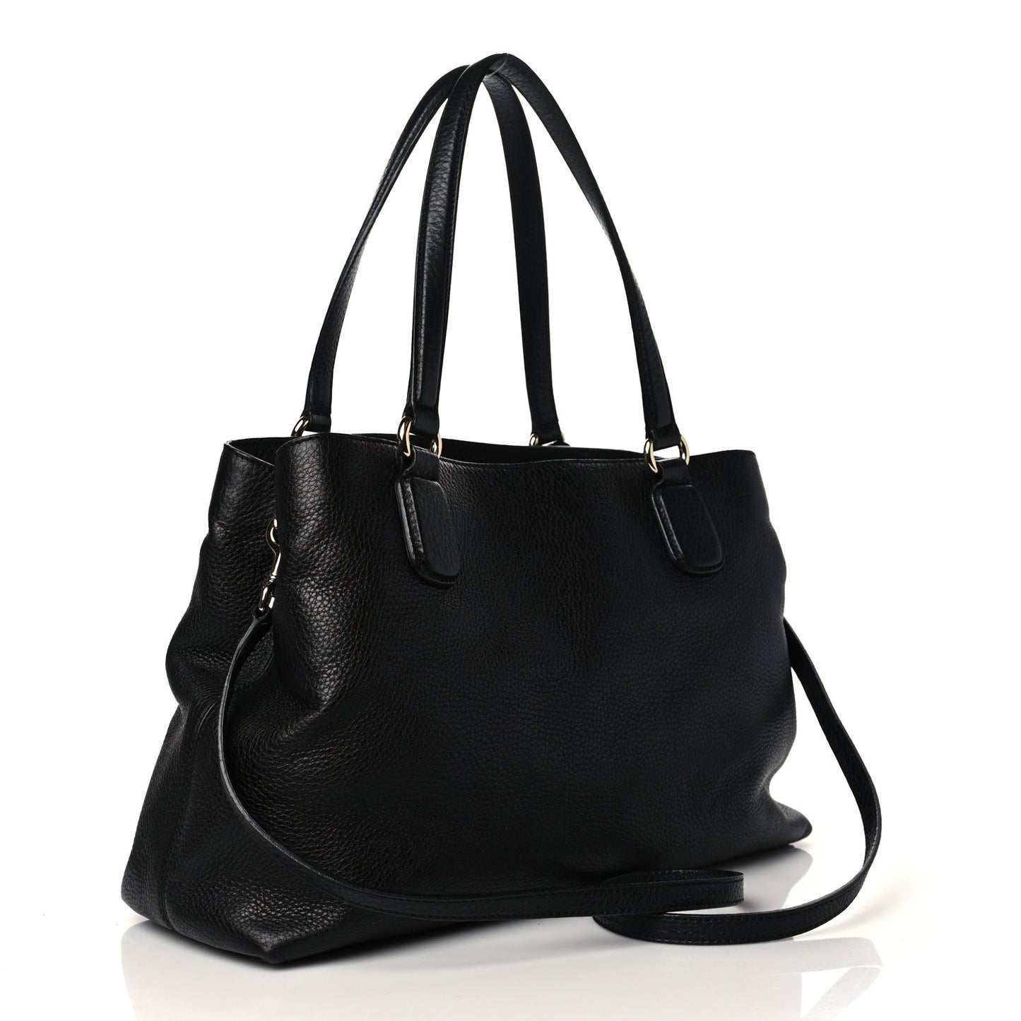 Cellarius Calfskin Medium Soho Working Tote Black