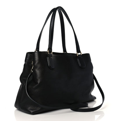 Gucci Cellarius Calfskin Medium Soho Working Tote Black 3 of 10