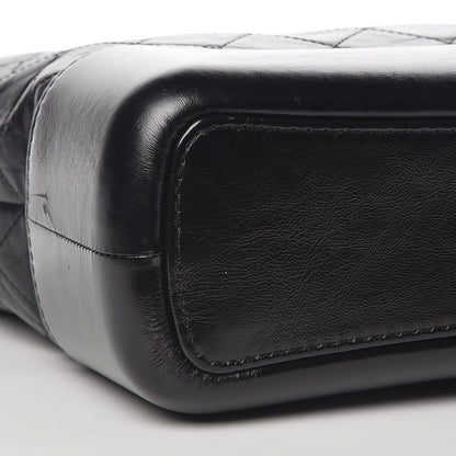 Chanel Aged Calfskin Quilted Medium Gabrielle Hobo Black 8 of 10