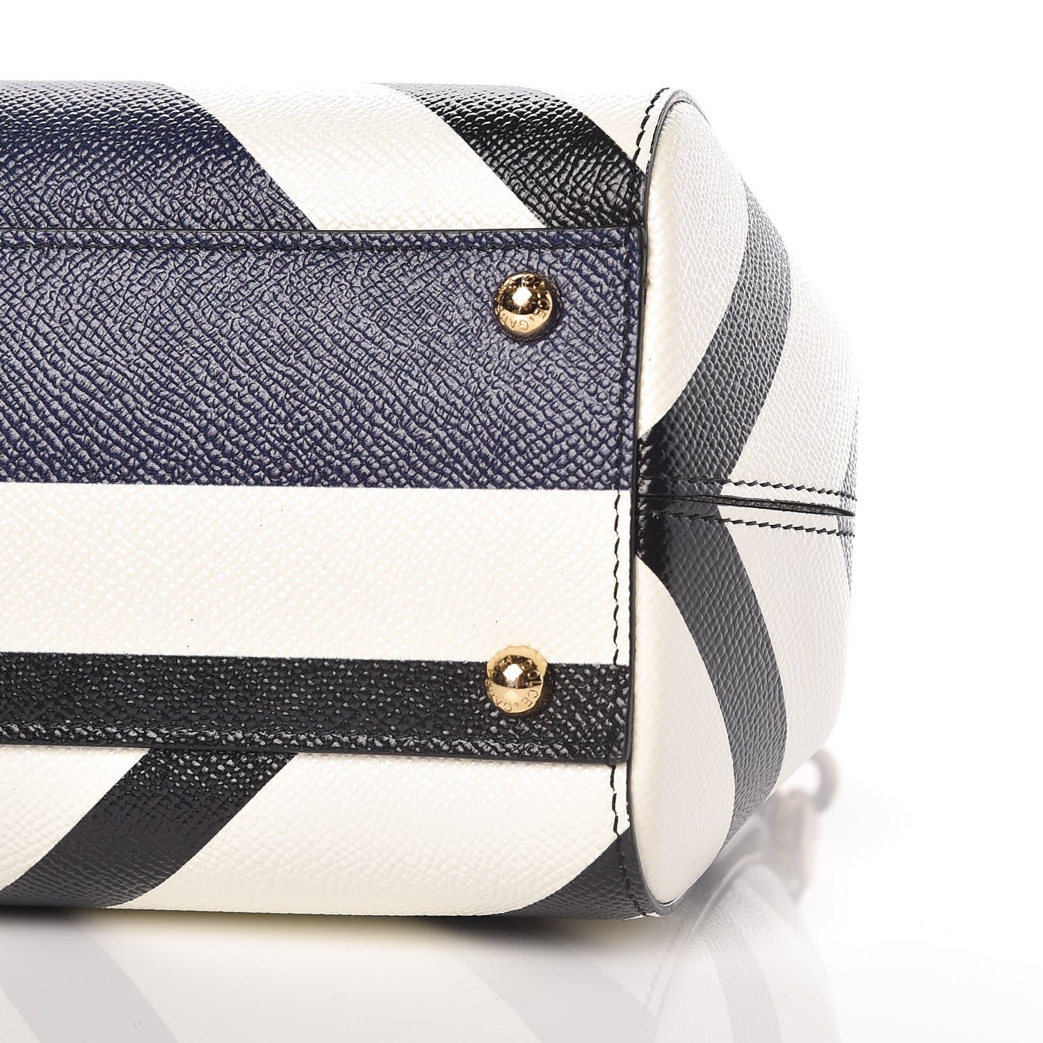 Dolce & Gabbana Dauphine Striped Medium Miss Sicily Satchel Multicolor 6 of 9