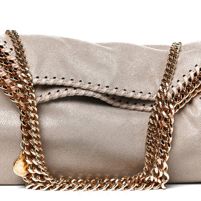 Stella McCartney Mini Falabella Fold Over Tote Clotted Cream 9 of 13
