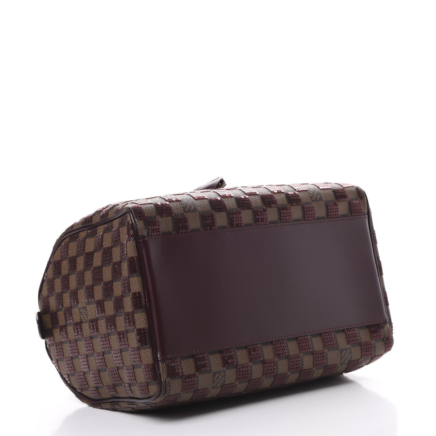 Louis Vuitton Damier Paillettes Speedy 30 Rouge 3 of 12