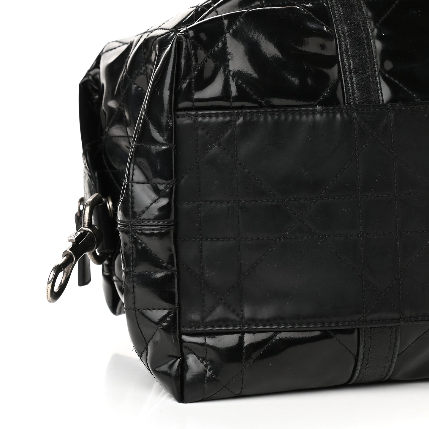 Vinyl Cannage Duffle Black