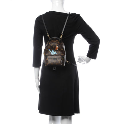 Louis Vuitton Monogram My World Tour Palm Springs Backpack Mini 2 of 9