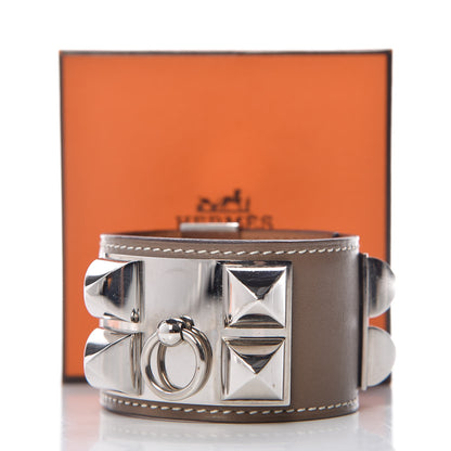 Hermes Swift Collier De Chien CDC Bracelet S Etoupe 7 of 7