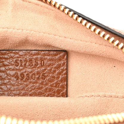 Gucci New Denim GG Monogram Dollar Calfskin Mini Ophidia Shoulder Bag Blue Tea Cuir Epilog 7 of 11