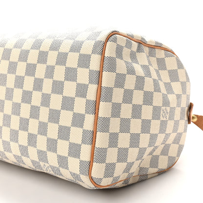 Louis Vuitton Damier Azur Speedy 30 10 of 10