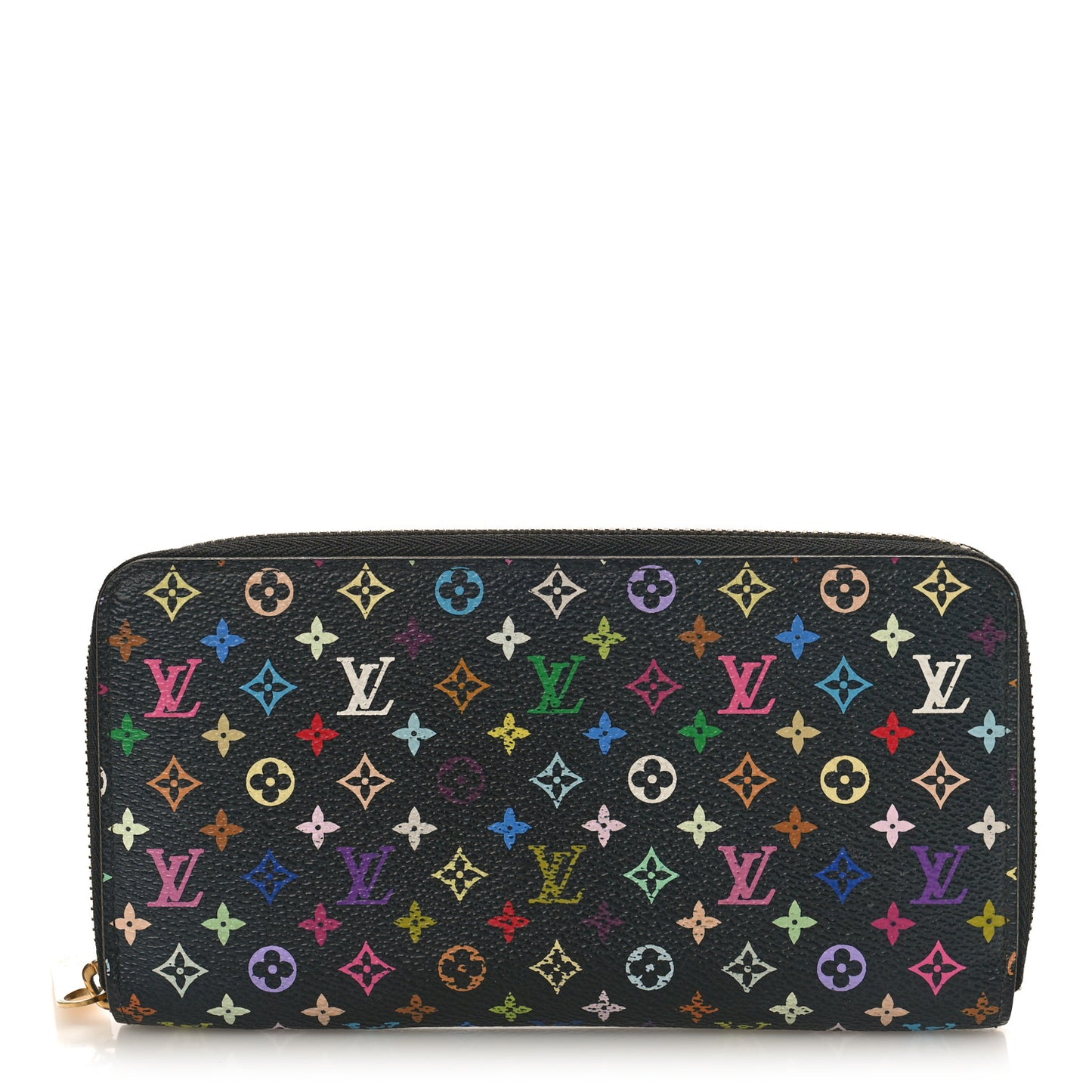 Monogram Multicolor Zippy Wallet Black Grenade