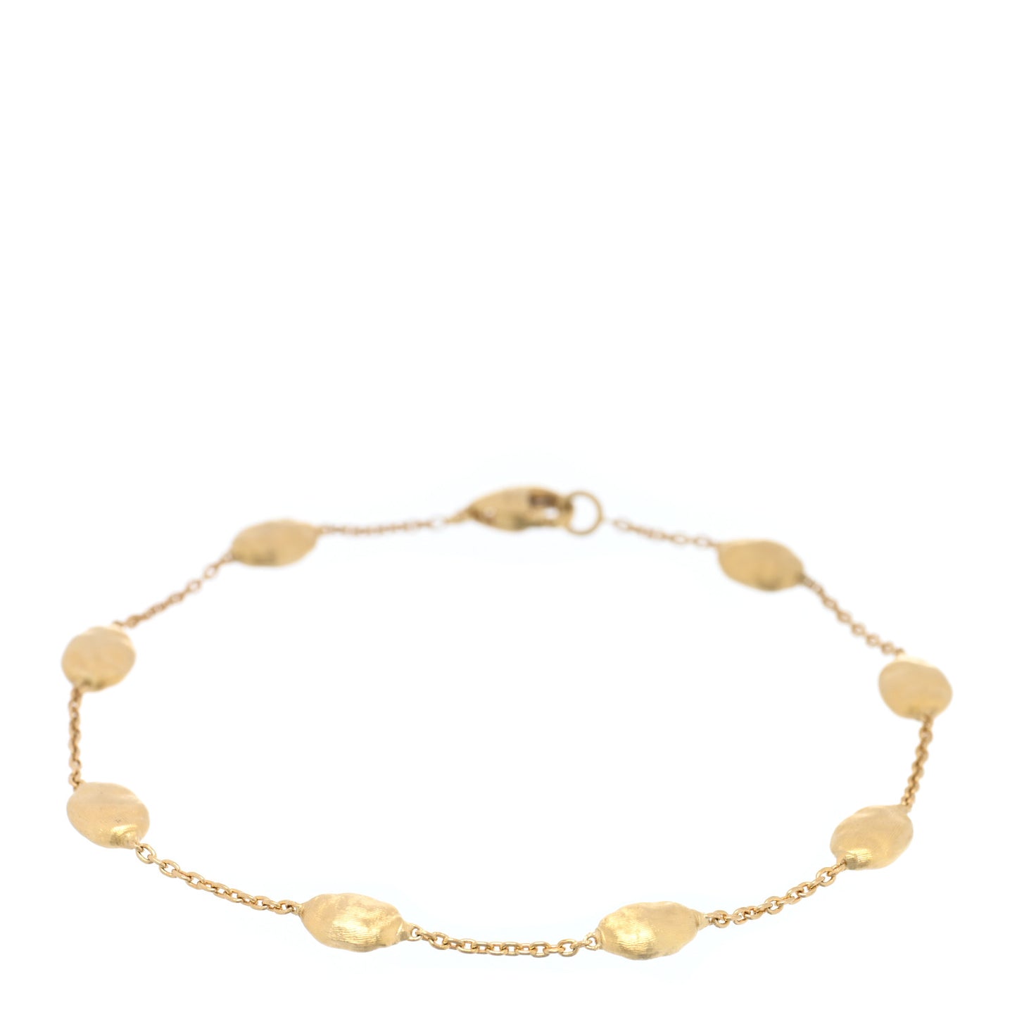18K Yellow Gold Siviglia Bead Bracelet
