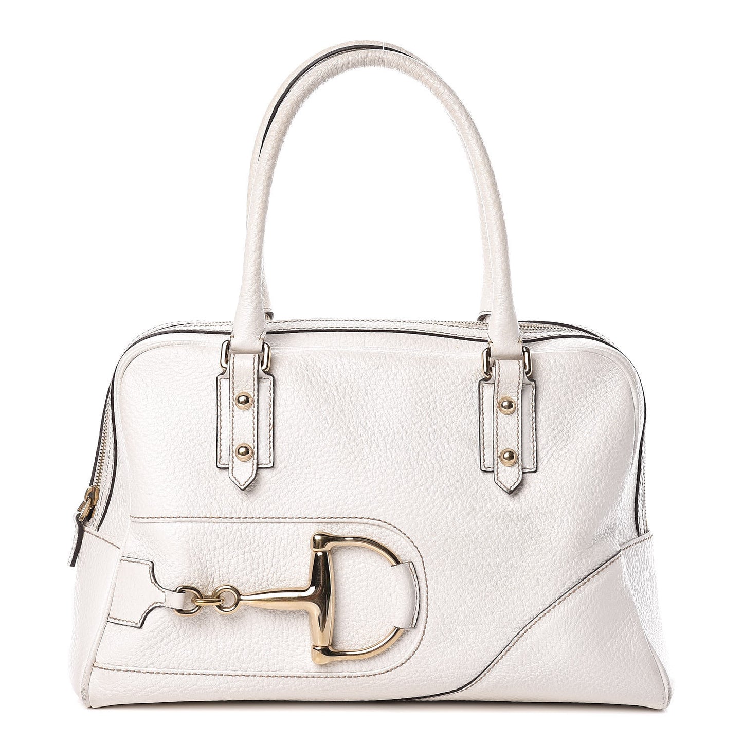 Calfskin Hasler Boston White