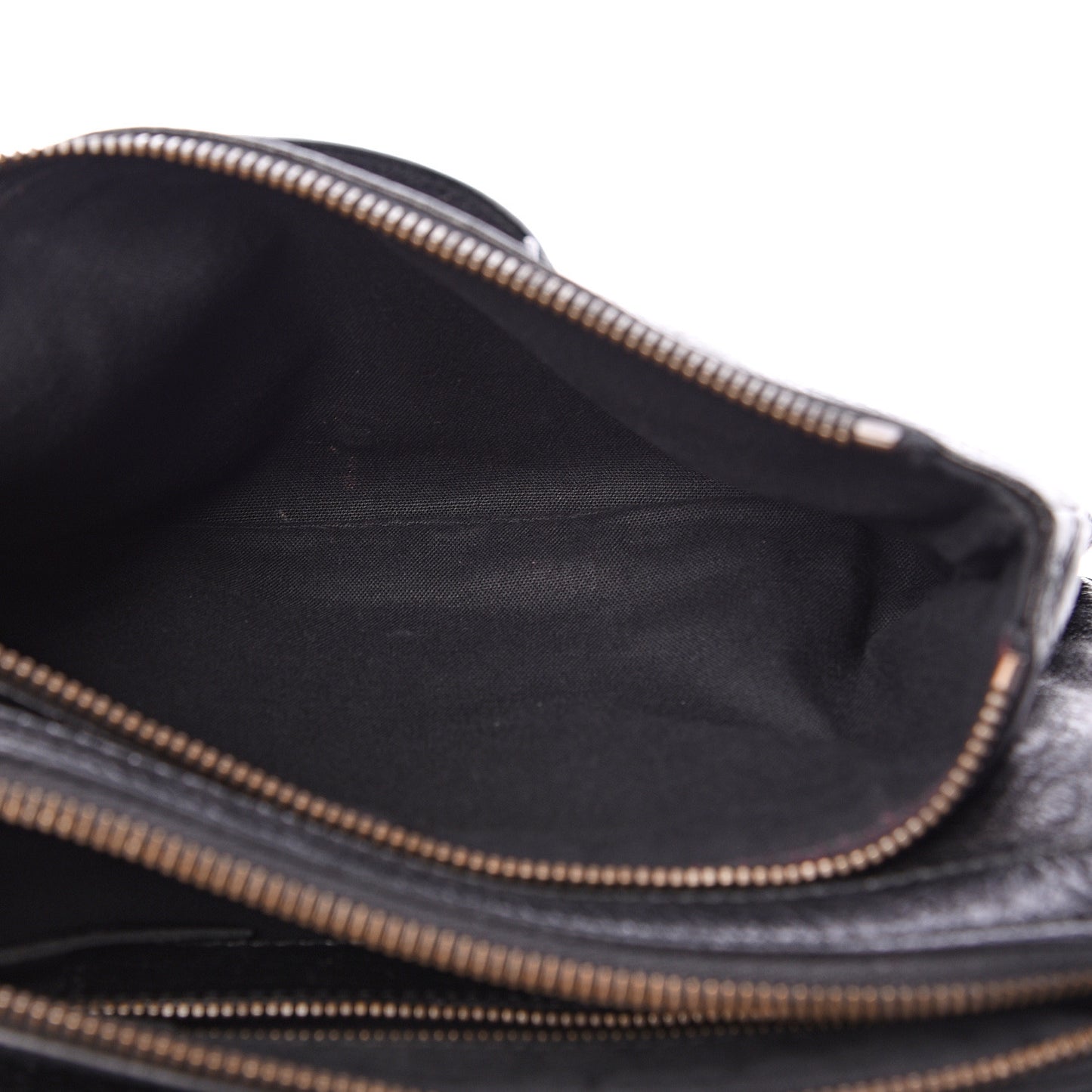 Agneau Classic Hardware Tool Kit Crossbody Black