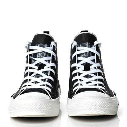 Christian Dior Canvas Oblique Mens B23 High Top Sneakers 43 White 2 of 9