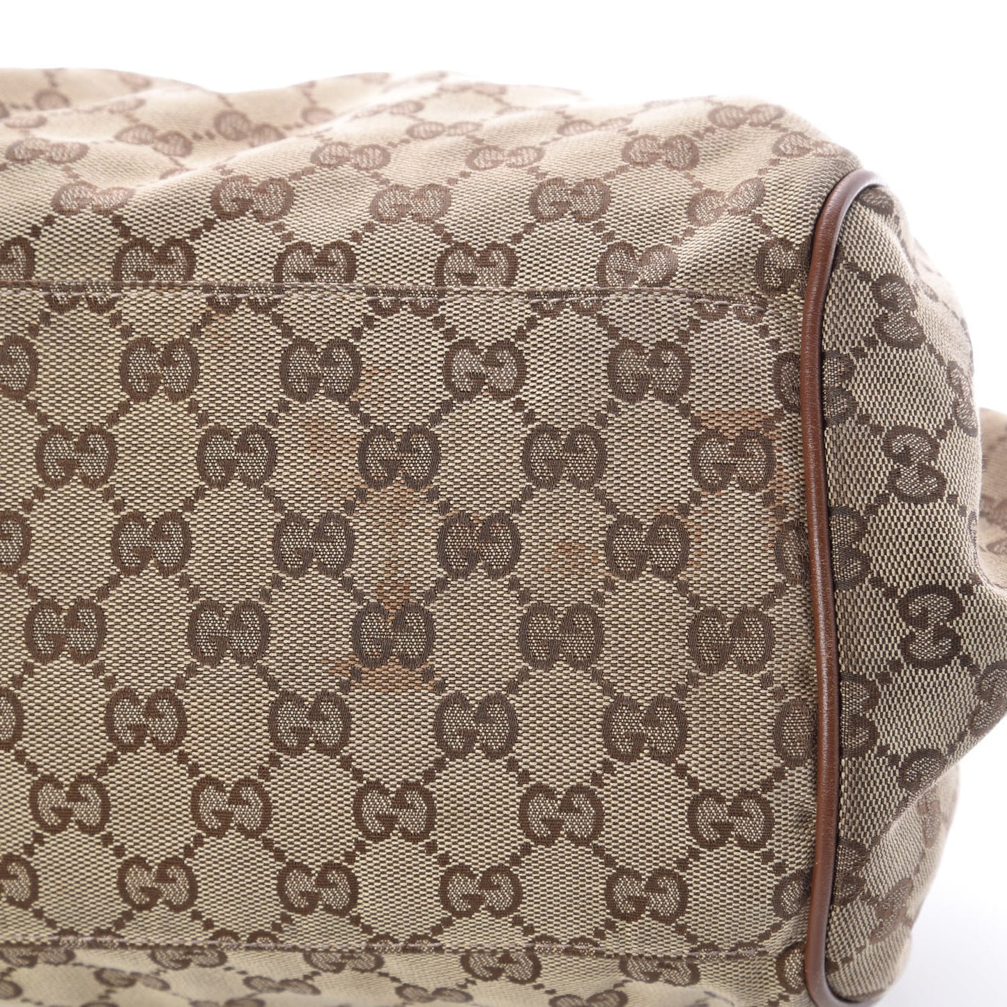 Monogram Medium Sukey Boston Brown
