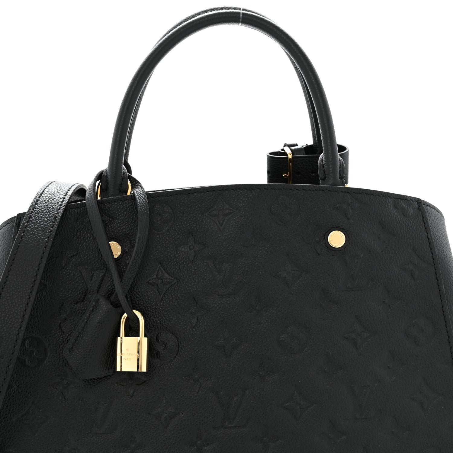 Louis Vuitton Empreinte Montaigne MM Black 8 of 13