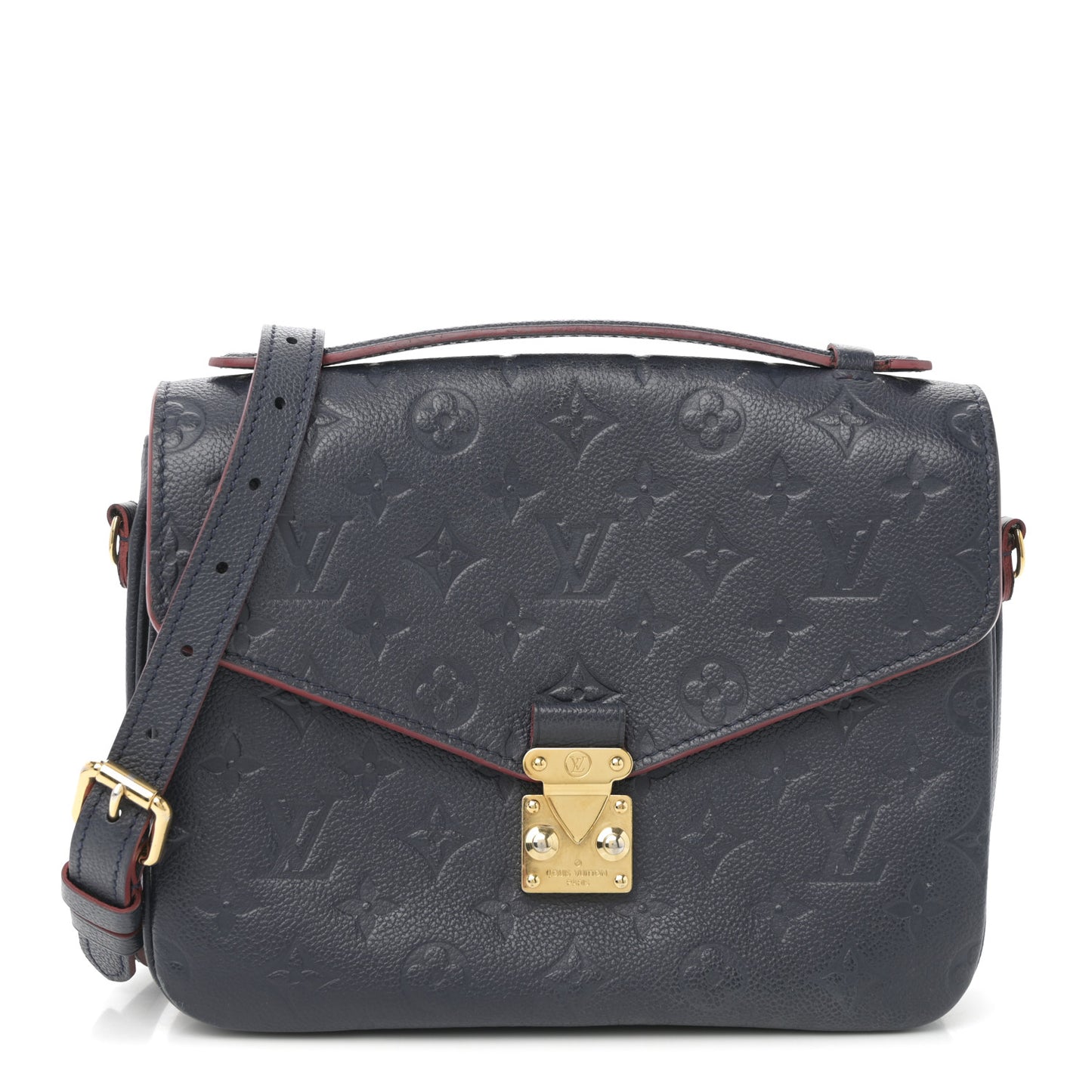 Empreinte Pochette Metis Marine Rouge