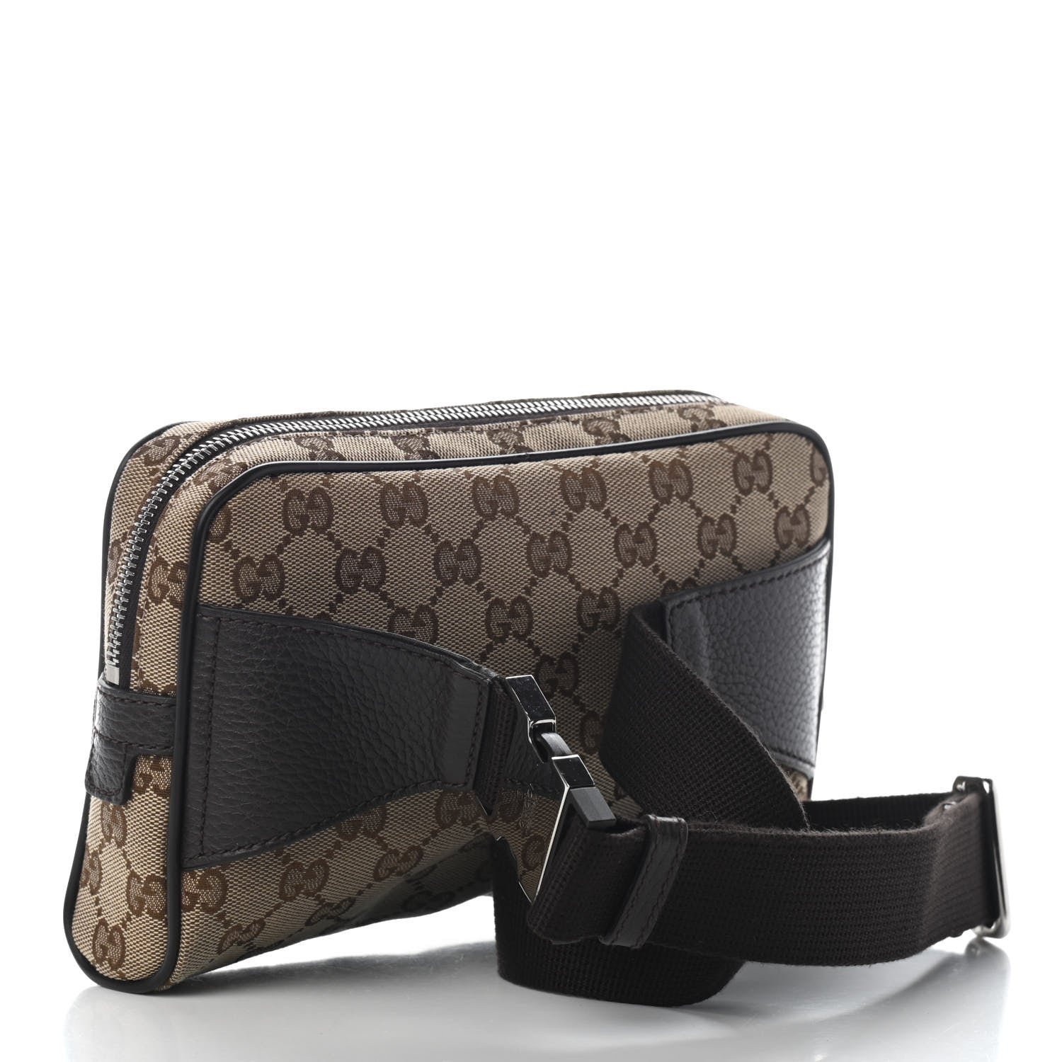 Gucci Monogram Belt Bag Dark Brown 3 of 9