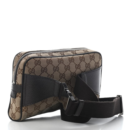Gucci Monogram Belt Bag Dark Brown 3 of 9