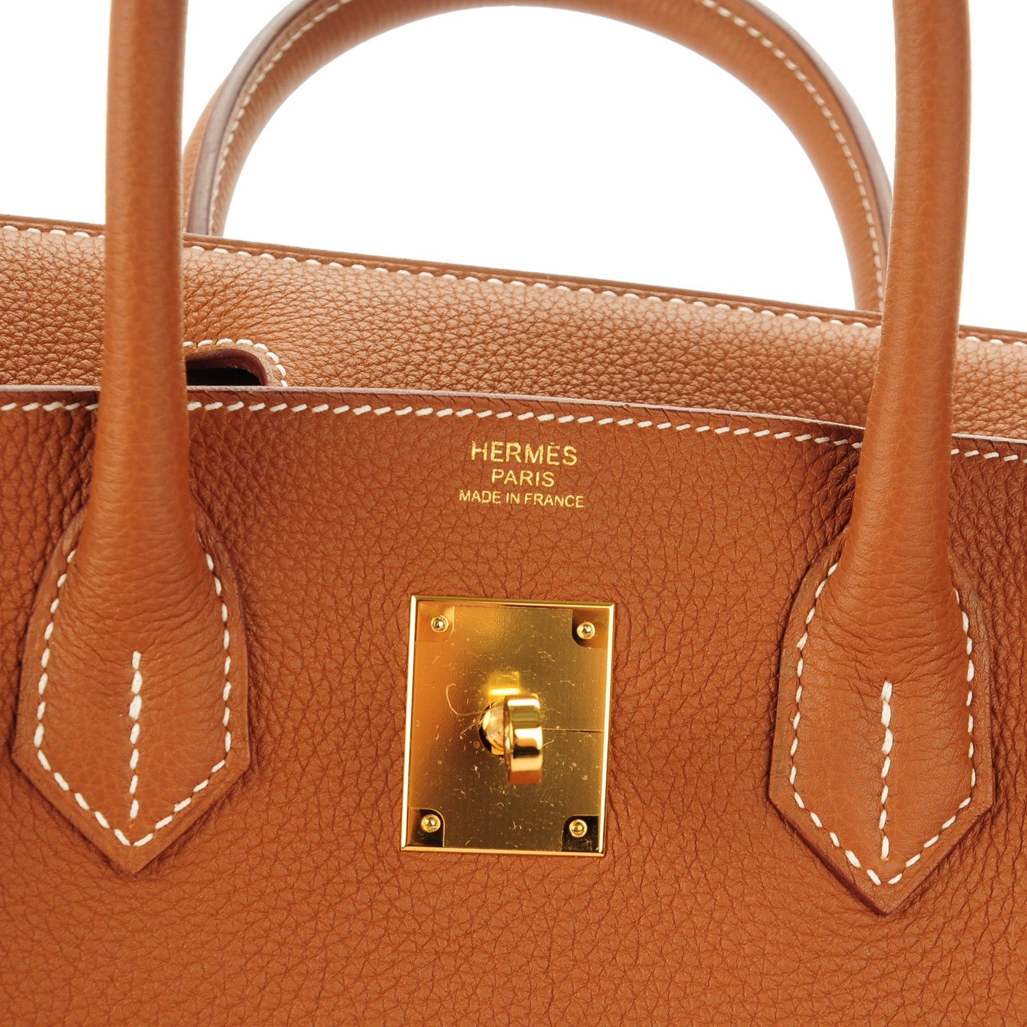 Hermes Togo Birkin 30 Gold 10 of 23