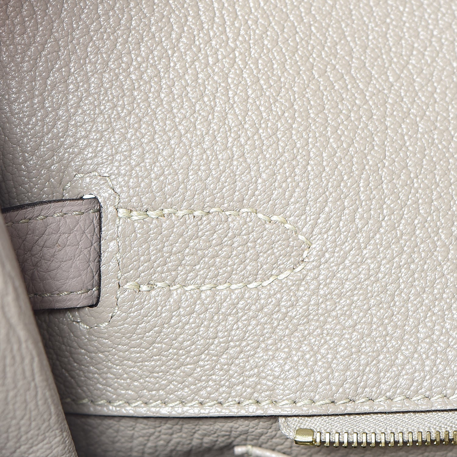 Hermes Togo Birkin 35 Gris Tourterelle 17 of 34