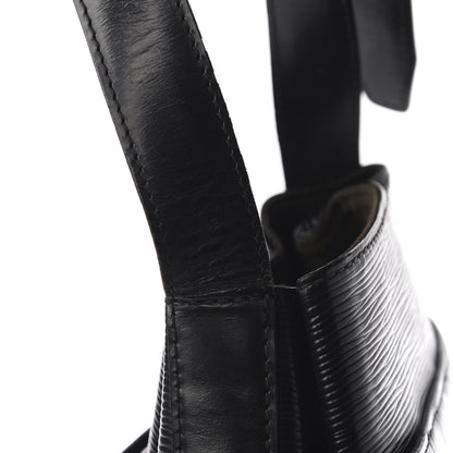 Louis Vuitton Epi Sac D'Epaule Black 9 of 10