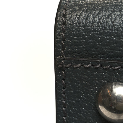 Gucci GG Supreme Monogram Textured Dollar Calfskin Large Ophidia Tote Bag Grey Black Graphite Grey 13 of 13